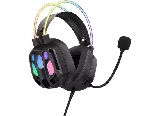 ONIKUMA X89 3.5 mm jack Headphone with Surround Sound/volum contral/Mute switch for PC/MAC/PS4/PS5 - Black
